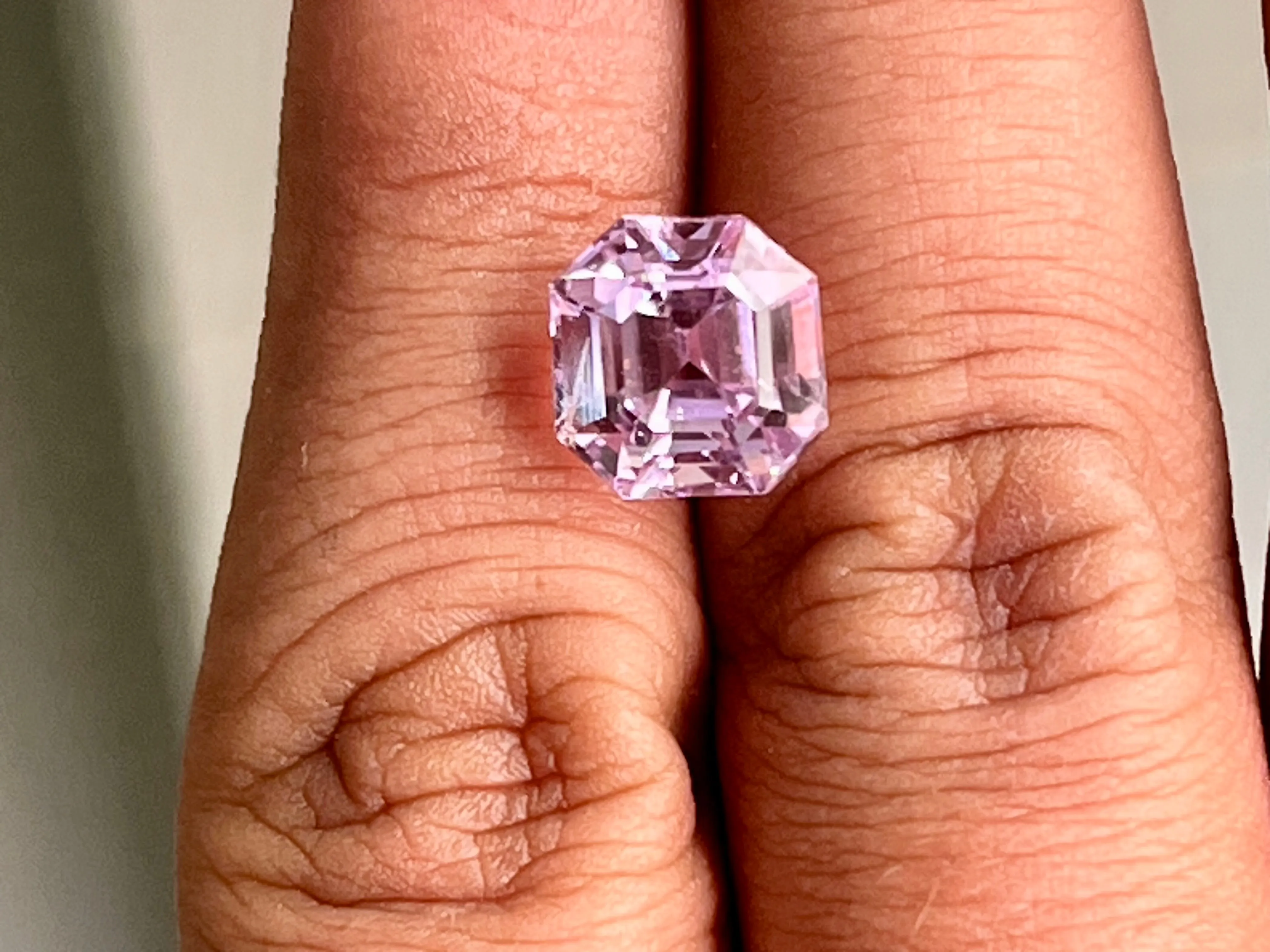 5.95 Carats Natural Kunzite Loose Gemstone