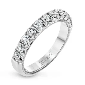 Anniversary Ring In 18k Gold With Diamonds