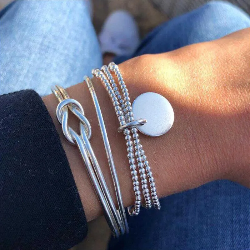 BerriesJam - Arrow Leaves Crystal Bracelets