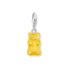 Charm pendant goldbears in yellow