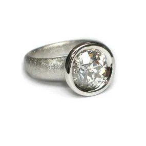 Custom Series 42 | Arc Engagement Ring, Pd., 9 mm Mounting