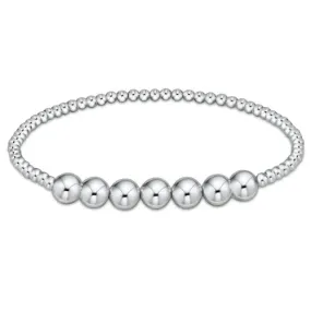 enewton Classic Sterling Beaded Bliss 3mm Bead Bracelet - 6mm Sterling
