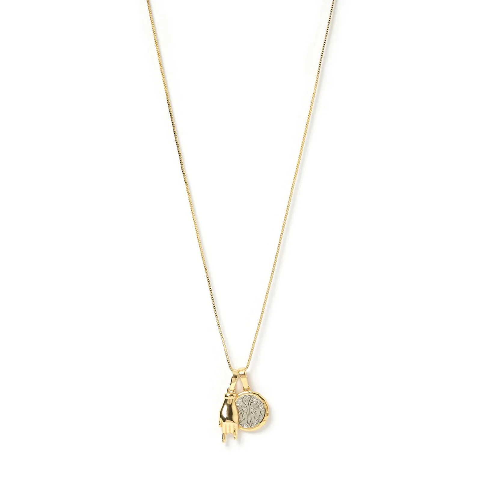 Golden Touch Charm Combo Necklace
