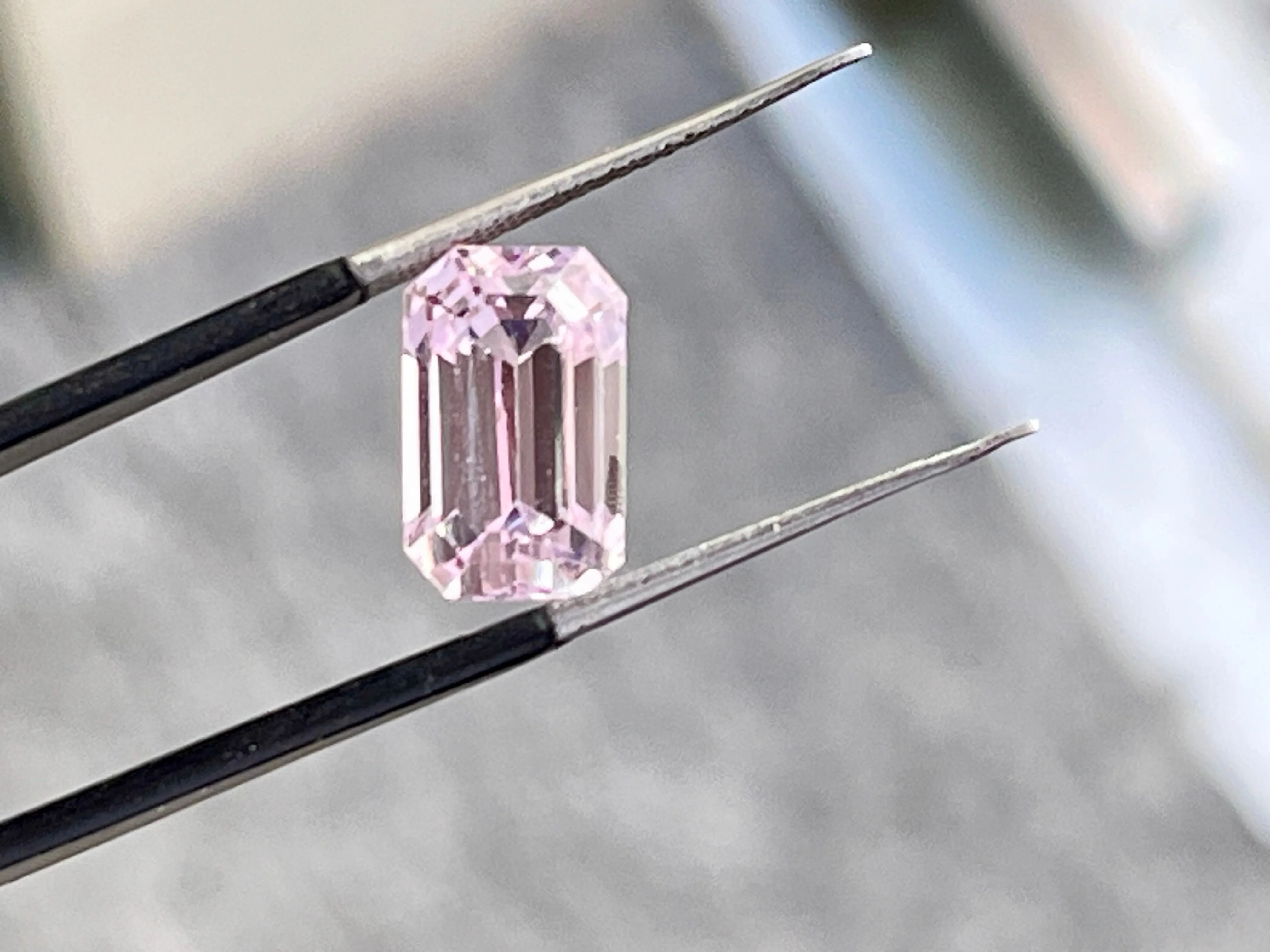 Natural Kunzite Loose Gemstone, Faceted Kunzite Cut Stone, Pink Kunzite for Jewelry, Oval/Cushion Kunzite, Loose Gemstone for Ring Making