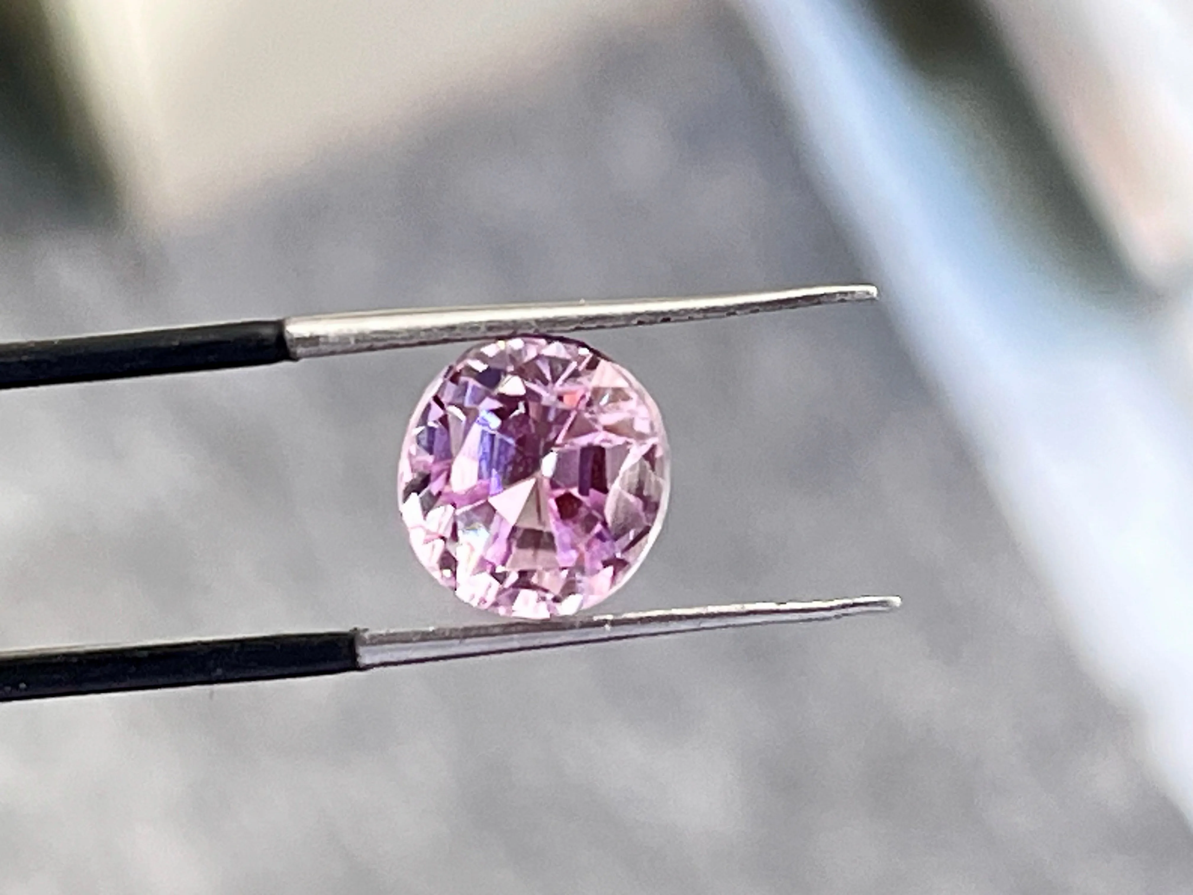 Natural Kunzite Loose Gemstone, Faceted Kunzite Cut Stone, Pink Kunzite for Jewelry, Oval/Cushion Kunzite, Loose Gemstone for Ring Making