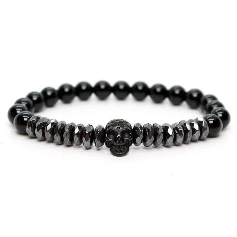 Natural stone Beads Leopard Bracelet Men Bracelets For Women Pulseras Hombre Man bransoletki Mens Jewellery Armband Bracciale