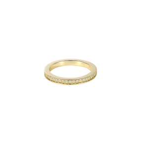 Pave Stacking Ring