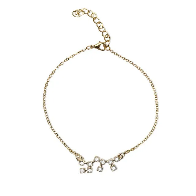 QIAMNI 12 Star Zodiac Signs Constellation Horoscope Crystal Astrology Galaxy Bracelet Bangle Jewelry Birthday Friendship Gift