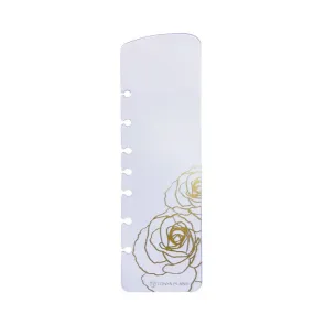 Ring-bound Pagefinder - Gold Foiled Rose