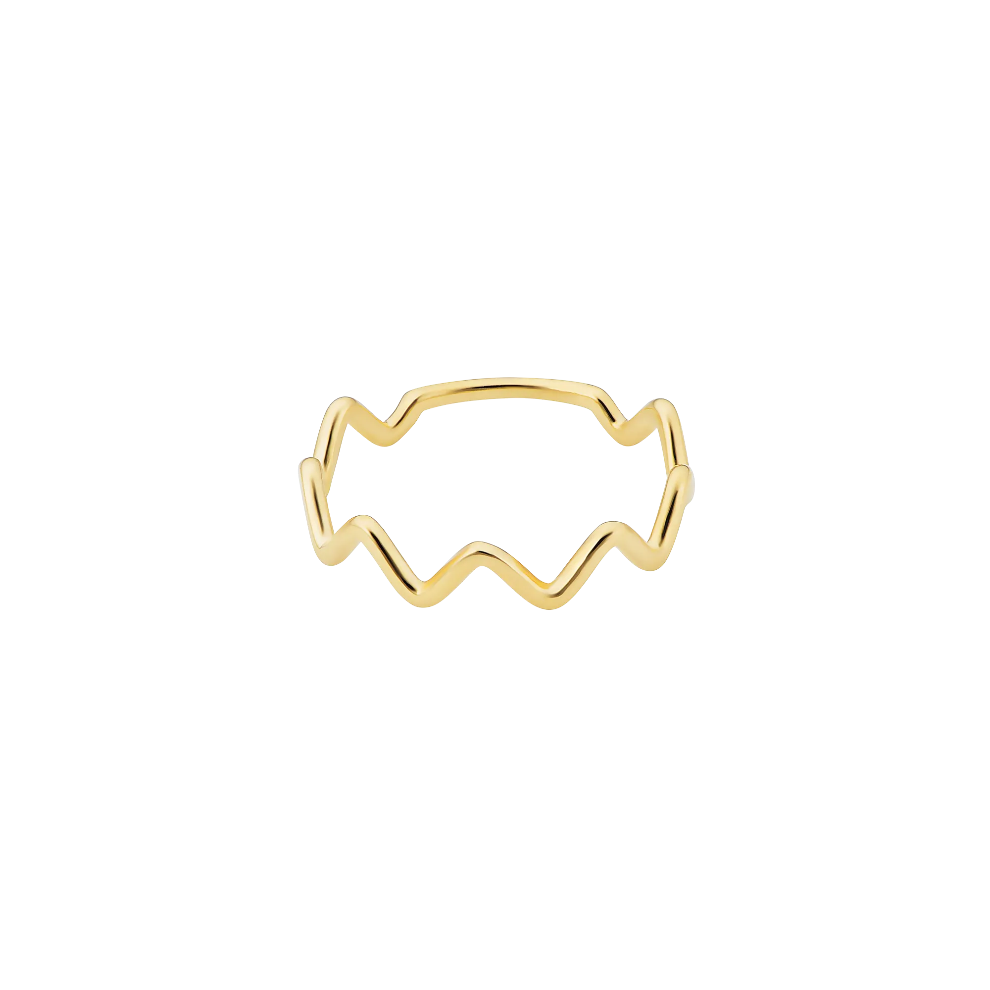 Wavy Line Ring